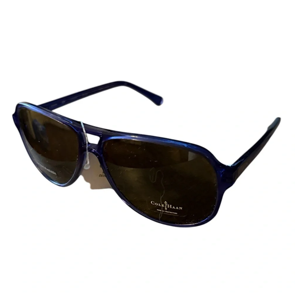 Sunglasses Cole Haan Blue Aviator Sunglasses